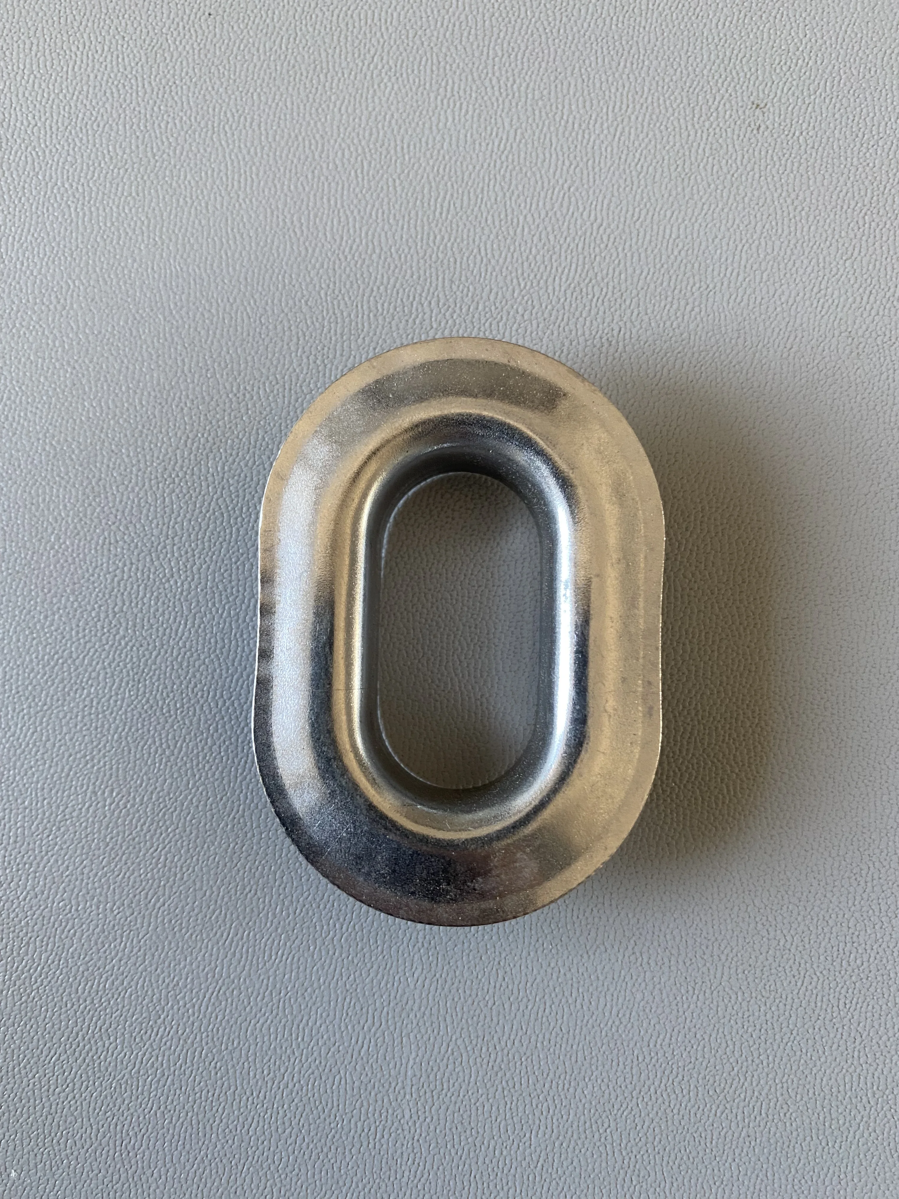 Elliptical Oval Shape Metal Grommet Iron Tarpaulin Eyelet Button