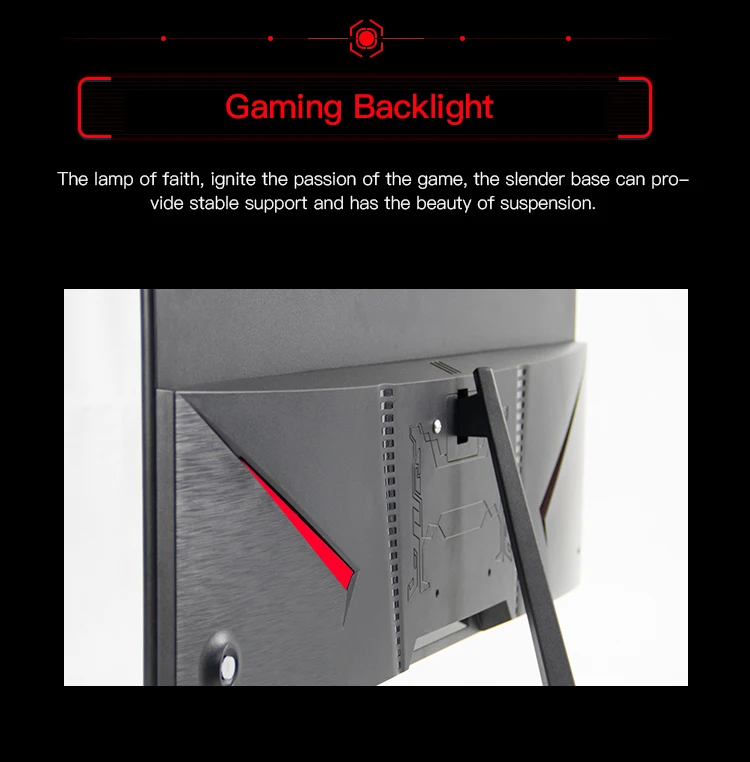 32 Inch Curved  2k LED Gaming Monitor 144hz 2ms No Bezel with Speaker