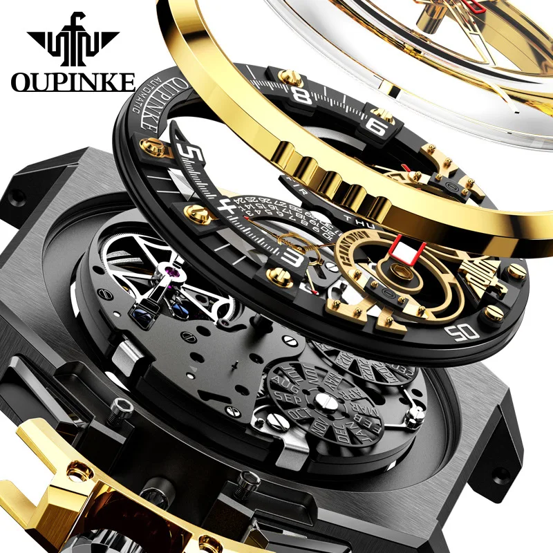 OUPINKE 3266 Mazzucato Men's Automatic Mechanical Watch