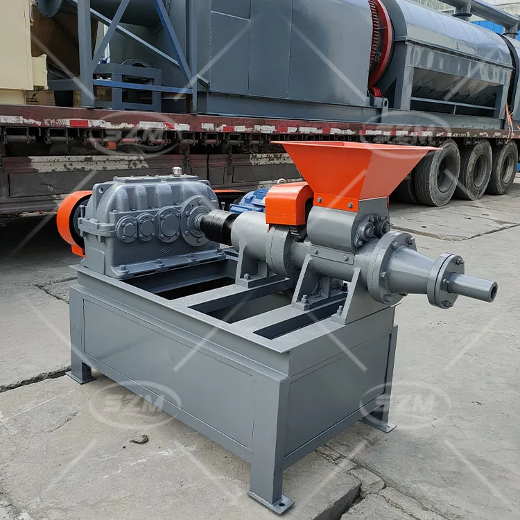 Низкая цена продажи небольшой мощности От 1 до 2 лет/ч Тип 140 винт древесного угля брикет экструдер угольный стержень формовочная машина