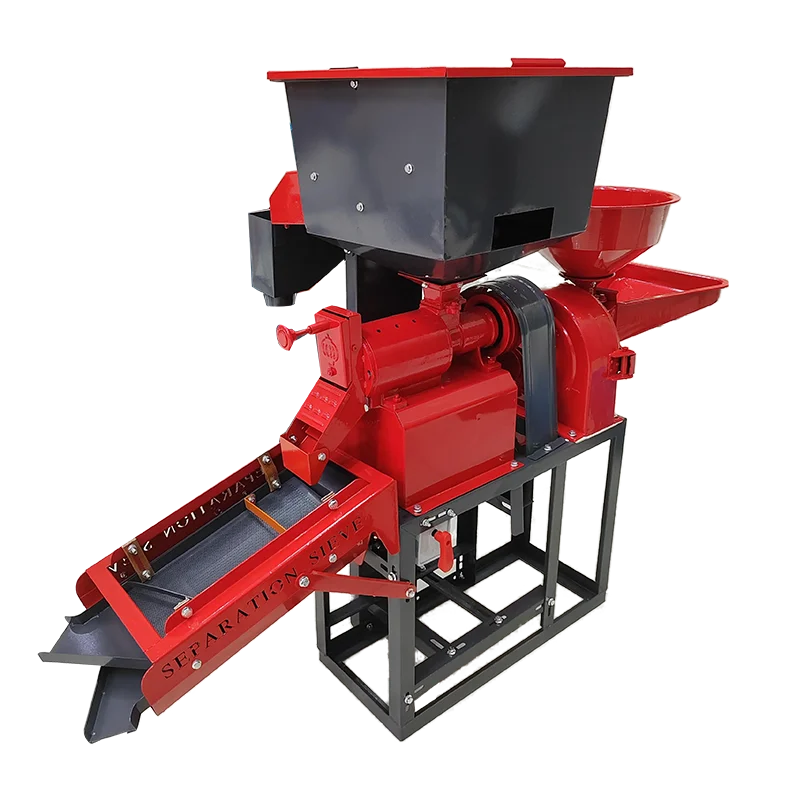 Multi-function Rice Mill Machine with Sand and Stone Filter Crush Function Electric Rice Milling Machine Grind Grains