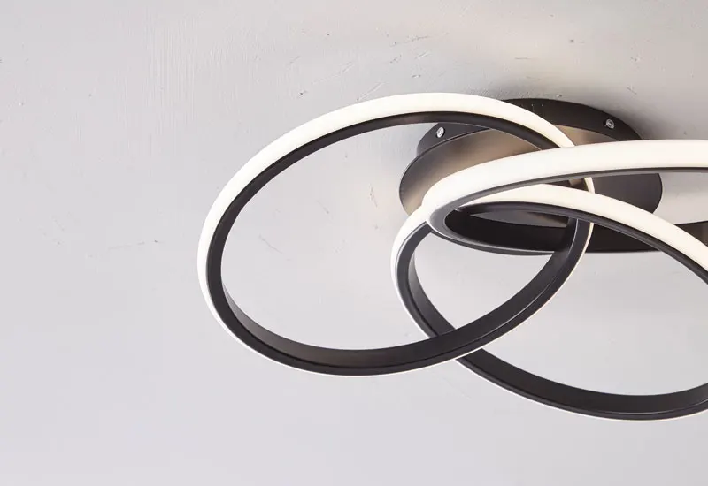 Creative personality warm and romantic bedroom lamp special-shaped room lamp net red light luxury art led ceiling lamp