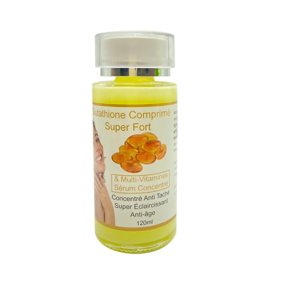 Concentré éclaircissant à La Glutathion & Acide Kojique - 100ml, Pour Corps & Visage, Neuf