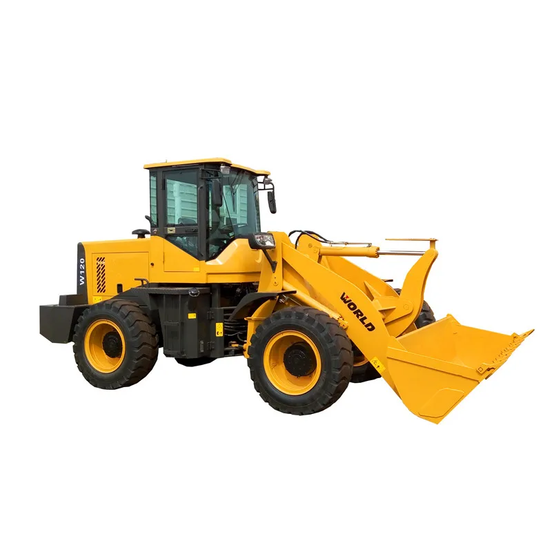 W120 2Ton Mini Wheel Loader Small Front End Loader for Sale