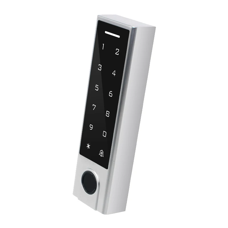 Biometric Smart Tuya WiFi Access Control Fingerprint Reader Waterproof IP66 Biometric Access Control Door Lock System