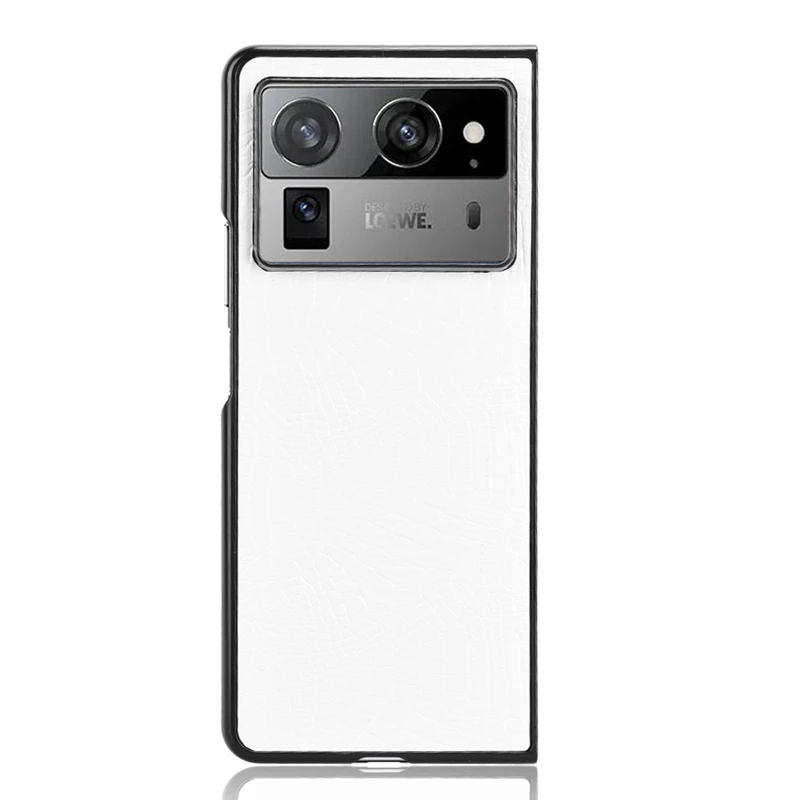 COQUE Per Tecno Phantom V Fold Cover Posteriore Protettiva, Tecno Phantom V Fold Cover Posteriore Pieghevole-Nero