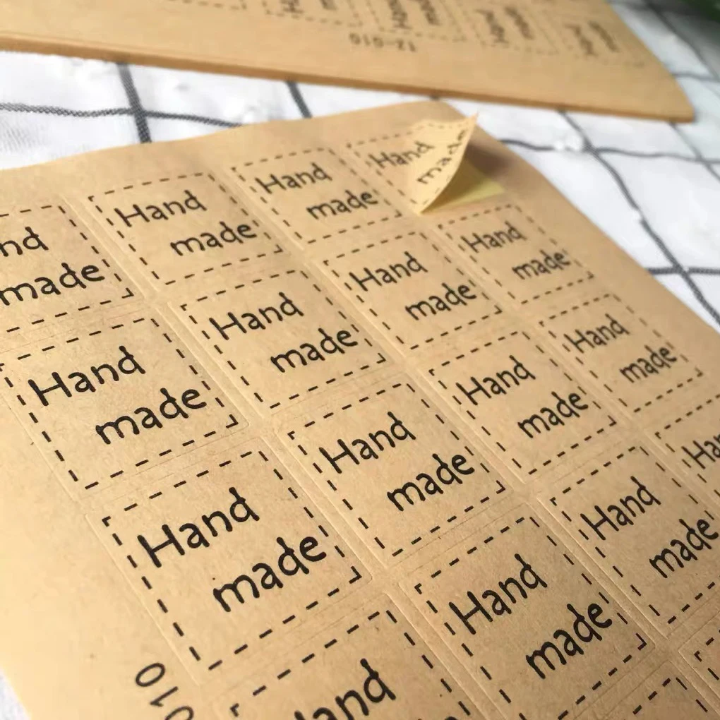 Индивидуальная печать клейкая этикетка 3D тиснение/тиснение наклейка лист лазерная золотая бумага Виниловая