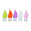 White Silicone Refillable Bottle