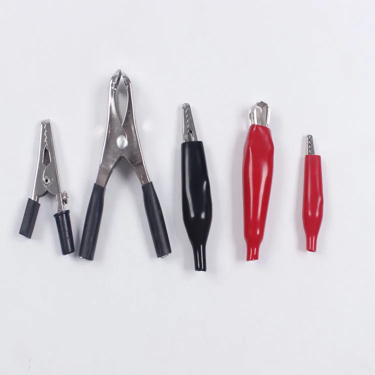 Набор электрических зажимов типа «крокодил» 28