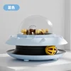 UFO-shaped feeding toy (blue)