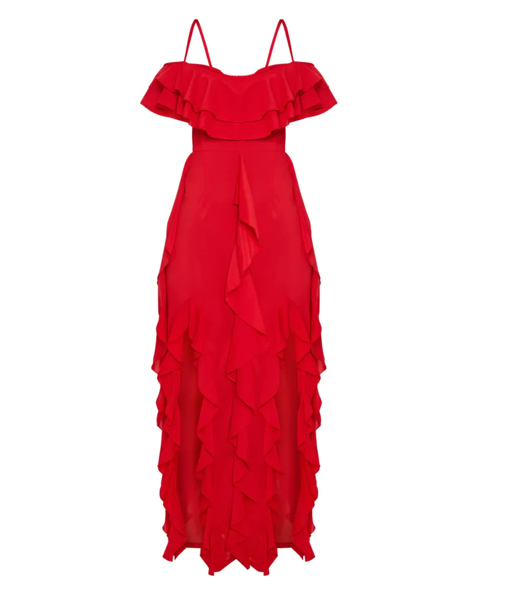 mini white lace dress All Mine - US 12 Klesis Cyrus Denim Ruffle Color:Carnation Pink beach days Cushioned Insole
