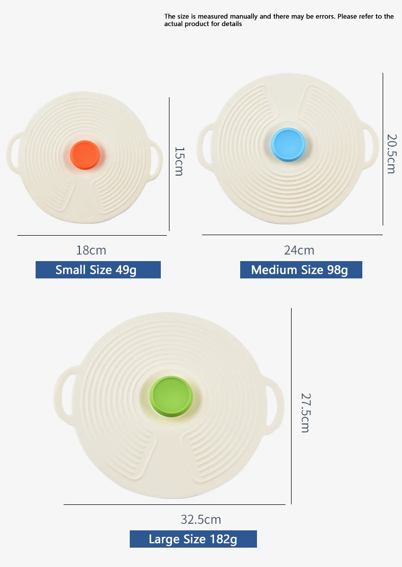 Strong Adsorption Silicone Dish Cover Splash-Proof and Fresh-Keeping Plate Cover for Microwave for Dinnerware manufacture