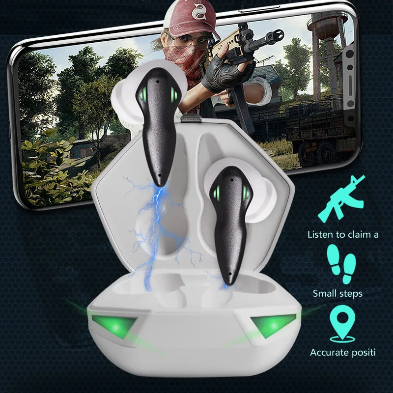YX02 Gaming Earphones - Low Latency Headphones with Case