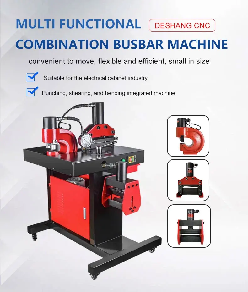 Manual And Efficient Hydraulic Busbar Machine Can Effectively Cut Stamp