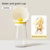 White 500ml Matching shoulder strap