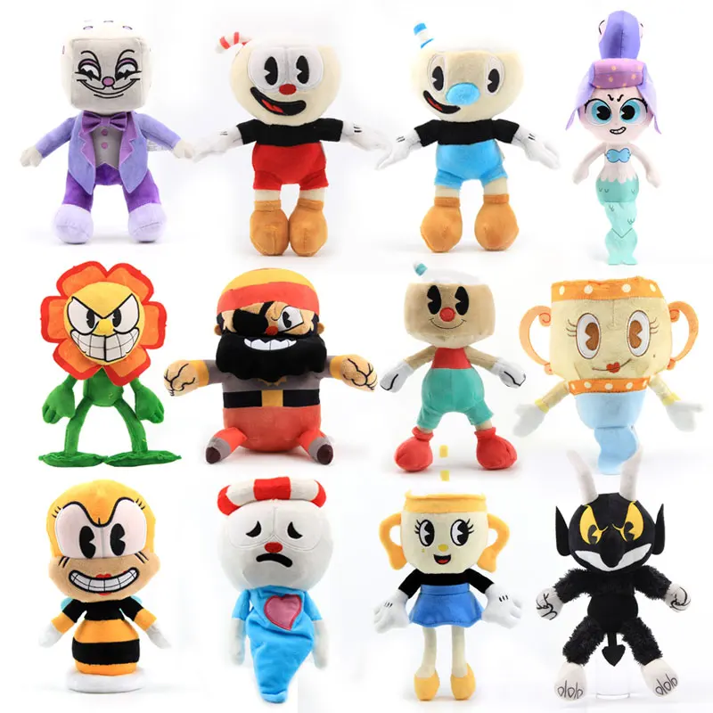 custom cuphead plush