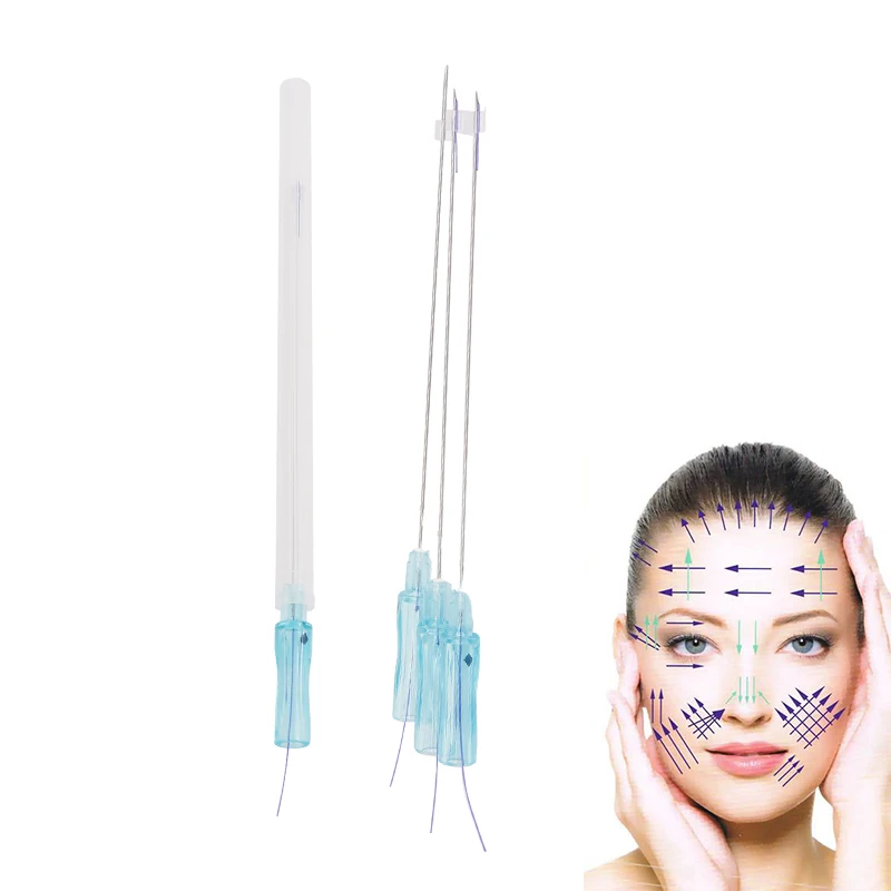 Pcl Thread With Face Lifting Needle (double Needle/cog/tornado/mono ...