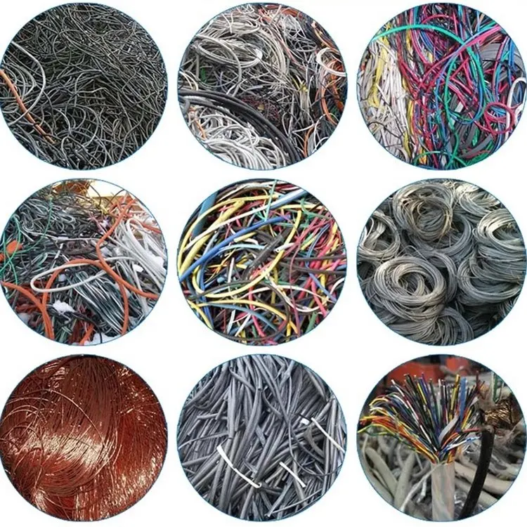 ション 廃ケーブルやワイヤーを銅やプラスチックに粒状化するための廃