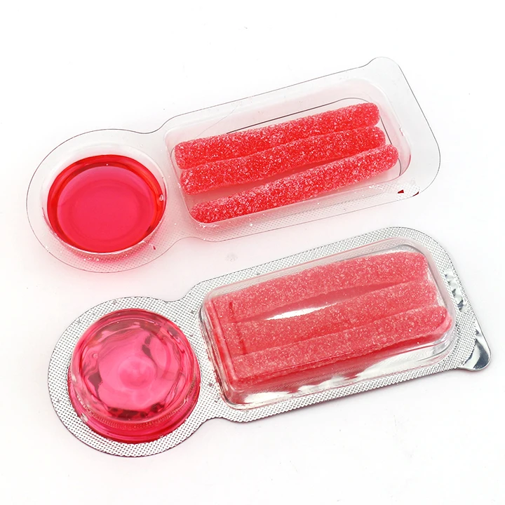 gummy with gel