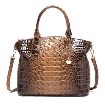 Fashion Crocodile pattern susen chrisbella Female Bag Fashion PU bags for women crocodile PU Luxury Bag
