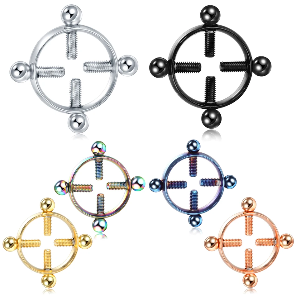 Non Piercing Nipple Rings Adjustable Nipple Shields Non Piercing