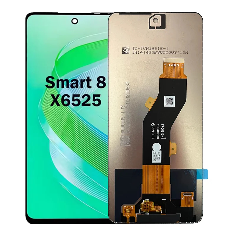 LCD Infinix Smart 8/X6525 - Display com Touch e Garantia de 1 Ano