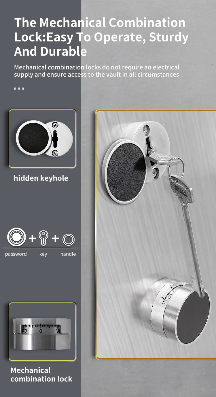 CEQSAFE Customized High Quality Vault Door Steel Bank Safe Vault Metal Security Door details