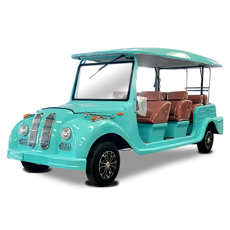 Classic Vintage Electric Sightseeing Bus Car Retro Cars Body Shell for Adults Mini Wedding Sale Price
