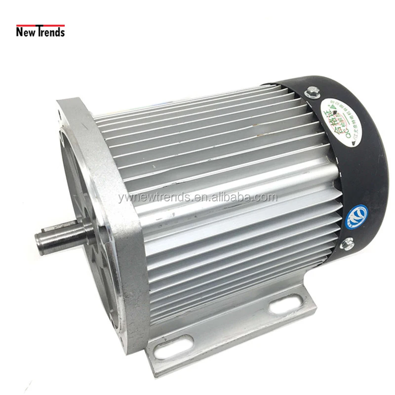 2200W 60V 72V High Speed DC Brushless Motor for DIY Electric Motorcycle Amusement Le Bar CarGame Machine