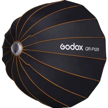 Godox QR-P120 Quick Release Parabolic for 120cm Bowens Mount ABS Grid Folding Quick Setup
