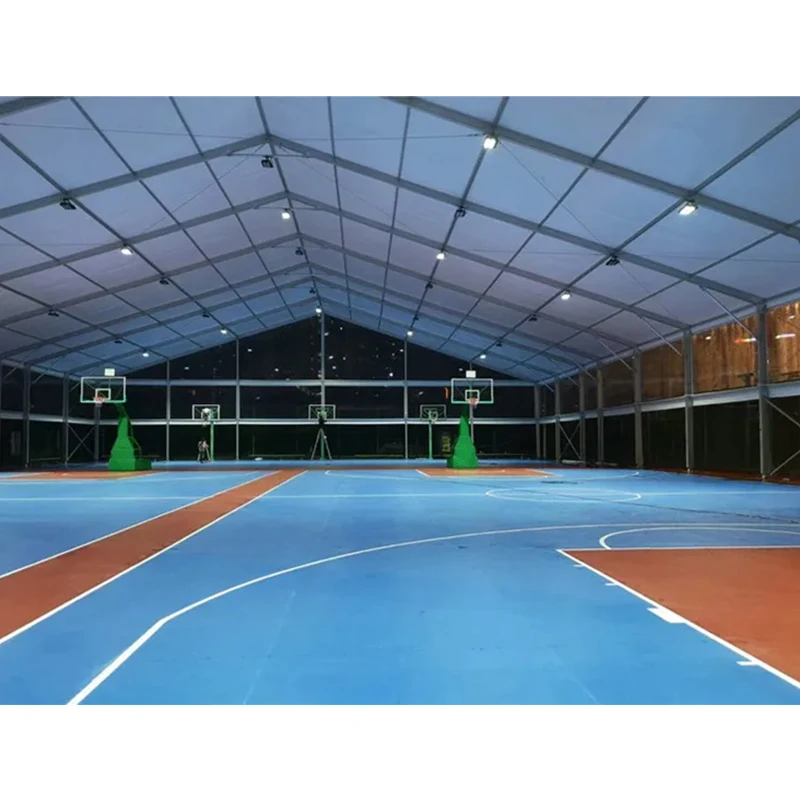 Customized Panoramic Aluminum Steel Glass Tennis Court Equipment Outdoor Sports Canopy Cover Shading Flap for Padel Courts