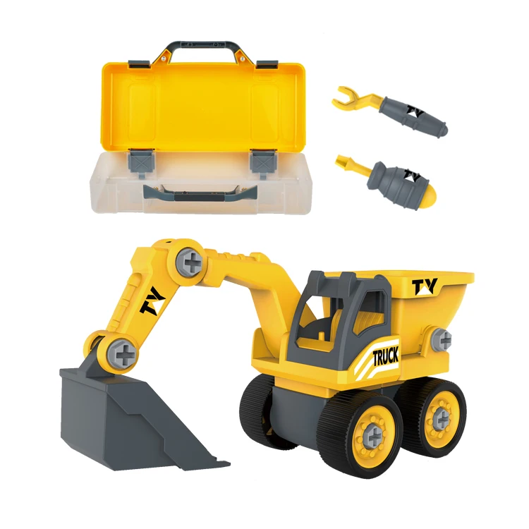 Factory Outlet Diy Truck Assembly Toys 