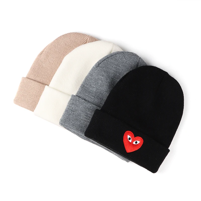 Xxx Embroidery Striped Beanies Candy Color Basic Beanie Trendy Skull Unisex  Couple Knit Hats Lightweight Warm Ski Hat For Women & Men - Temu