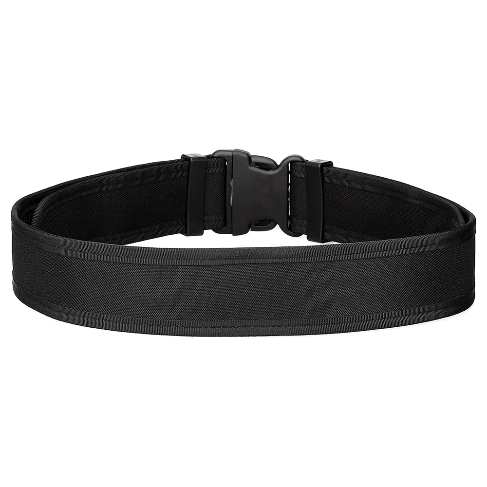 Wear-resistant Lightweight Nylon Adjustable Quick Release Wear-Resistant Men Tactical Belt Heavy Duty Work Belt