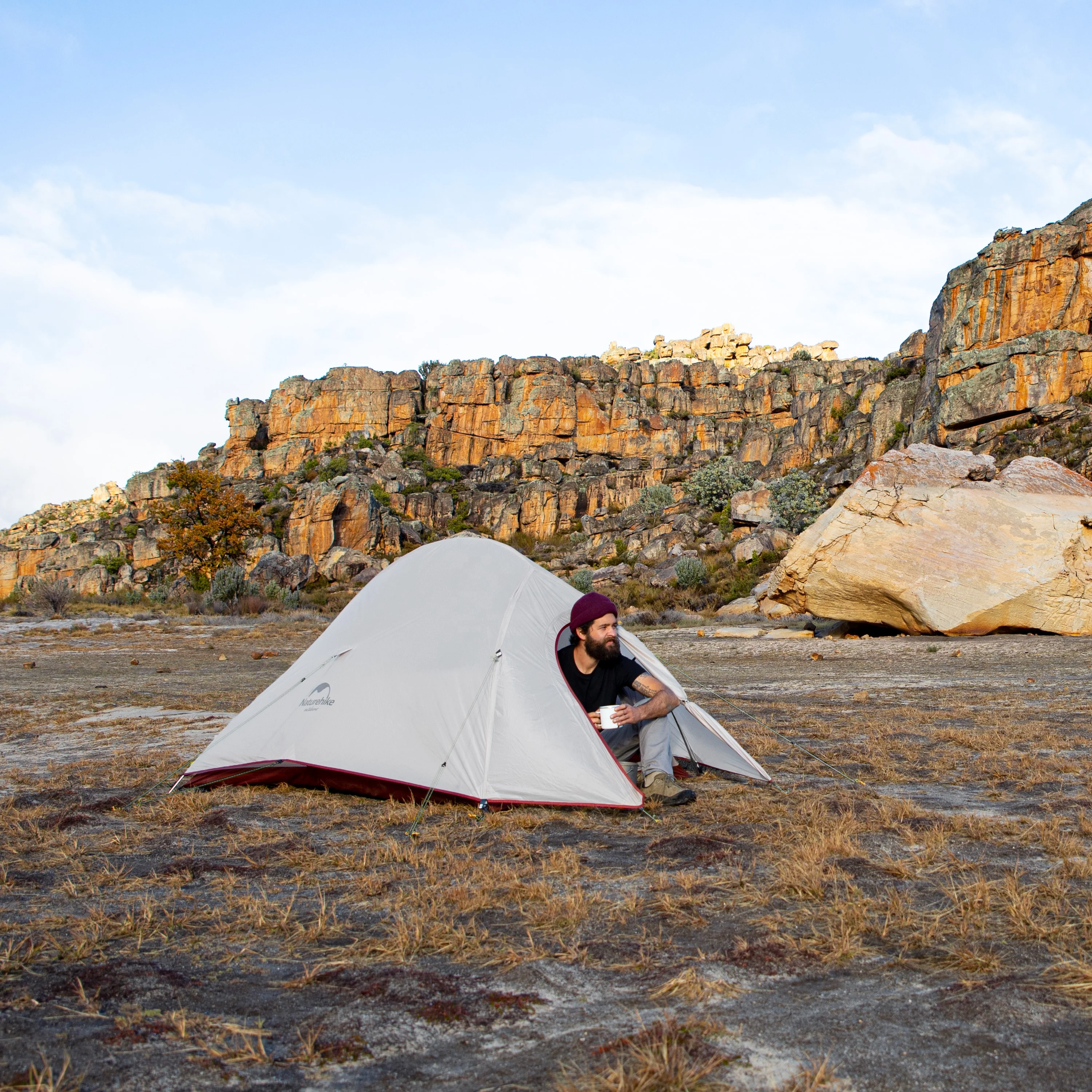 Naturehike Cloud up 1 Tent - Lightweight & Waterproof Camping