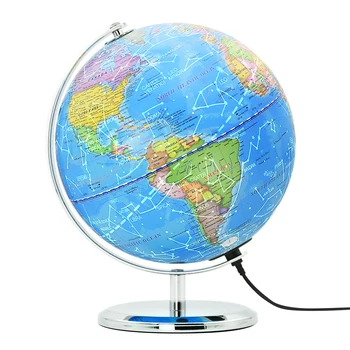 Constellation View World Geography education mova rotating globe world globe with stand terrestrial globe for kids teaching tool