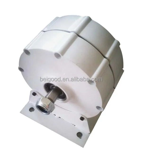 Wind Generator Alternative Energy 600W 12V 24V 3 Phase Gearless Permanent Magnet AC Alternators For Water Turbine Diesel Engine - 13