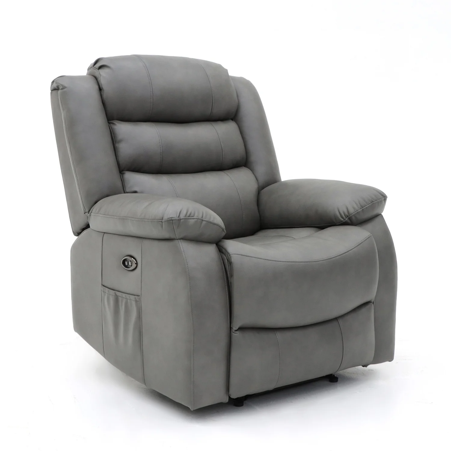 Geeksofa Furniture Modern Leather Power Electric Beauty Salon Recliner Chair for Living Room