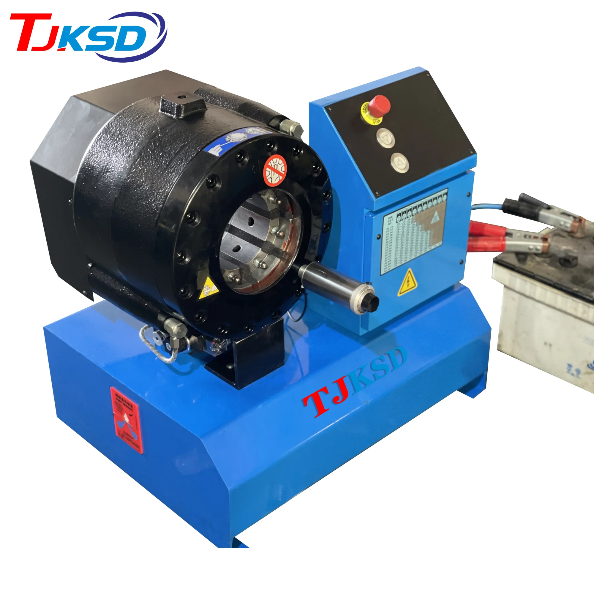 Most Popular 12v/24v Battery Pipe Pressing Machine Multilayer Hydraulic Hose Crimper Tool P32dc