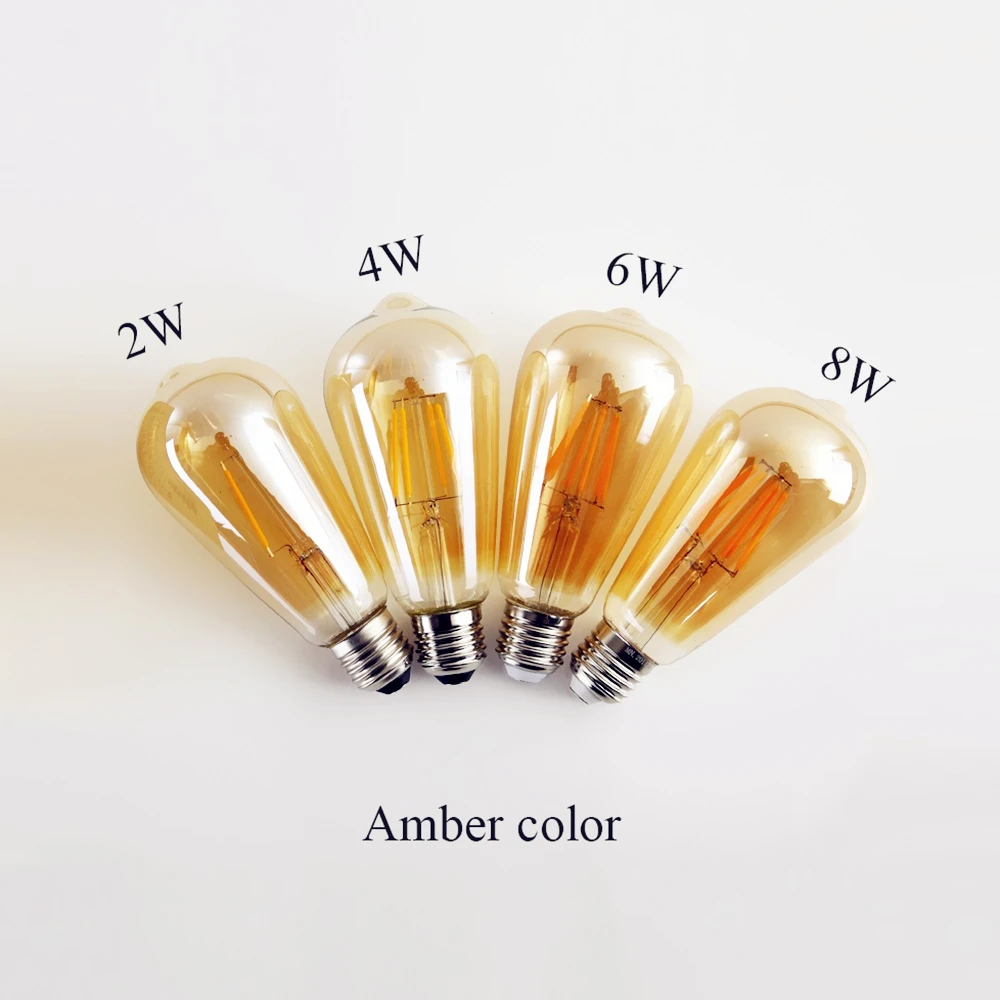卸売2W4W6W8WアンティークレトロヴィンテージLEDエジソン電球