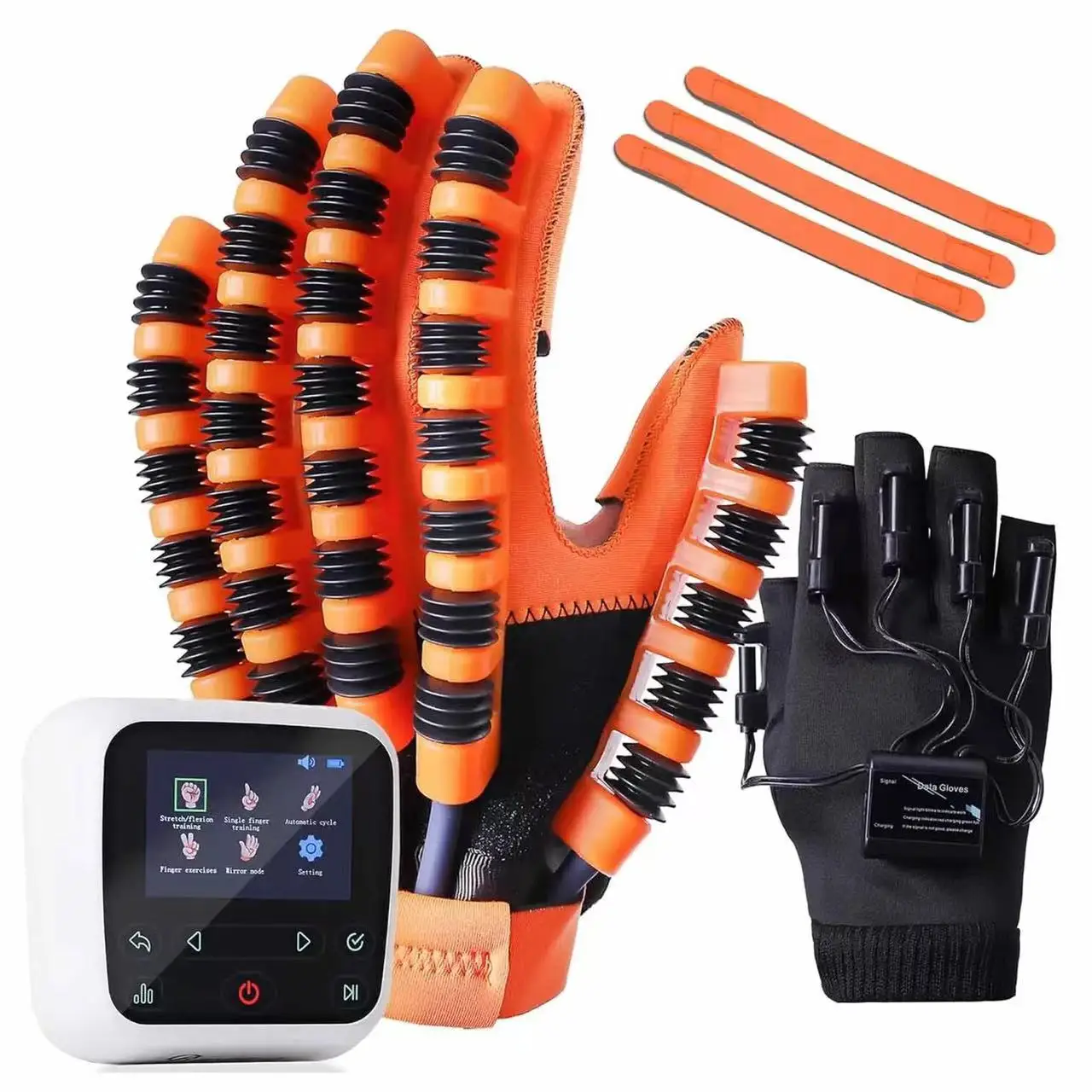 TJ-OM014-8 Physical Therapy Robot Gloves Finger Joint Exercise & Hand Stroke Rehabilitation Equipment 1-Year Class I