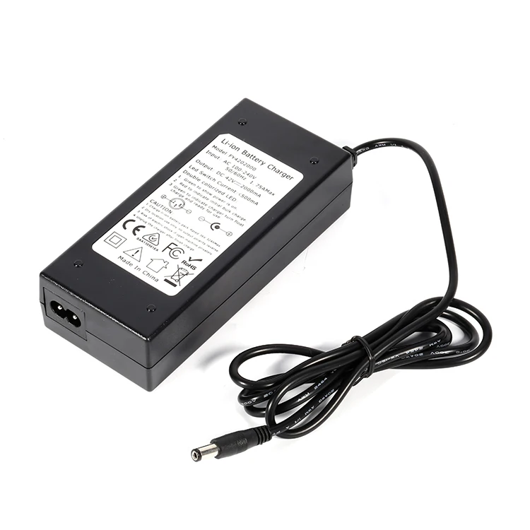36V Battery Charger 42V 2A Charger Li-ion Charger For 10S 36V Electric Bike New 