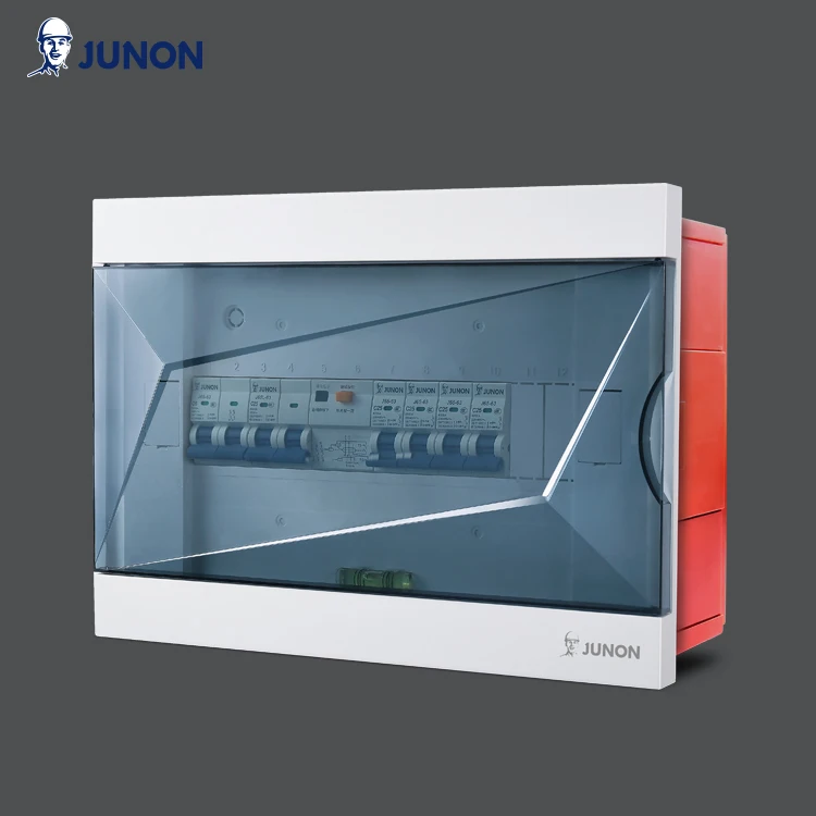PC Cover 12 Ways Distribution Box Indoor Flush Mount MCB Box