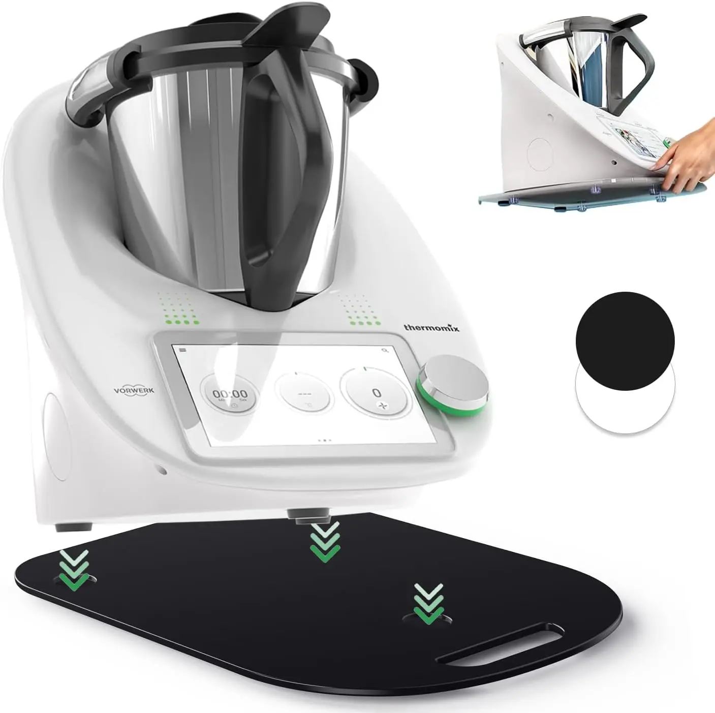 Termomix rallador de verduras multifuncional, cortador, rebanador para