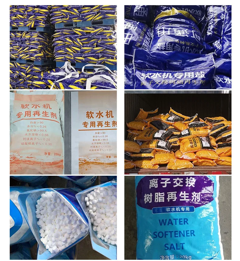 Water Treatment Salt Tablets Sodium Chloride 99 Water Softener Salt