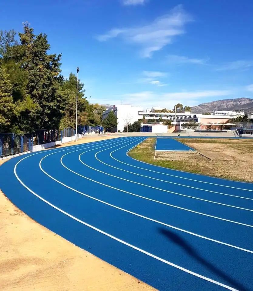 13毫米格子田径跑道跑步跑道慢跑跑道户外运动场篮球场网球场运动地板