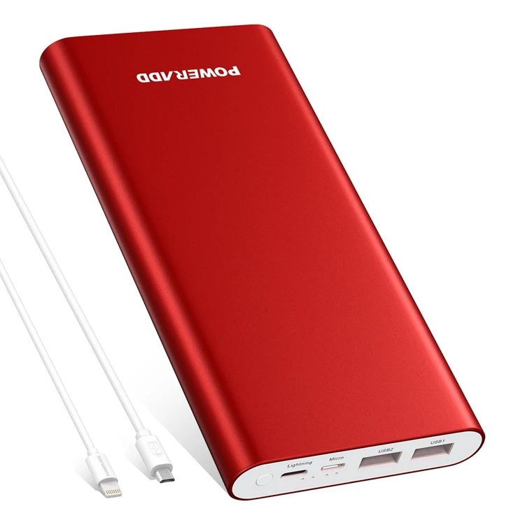 3.6A Fast Charger 20000mAh Power Bank With Smart Charge For iPhone/ iPad/ Samsung