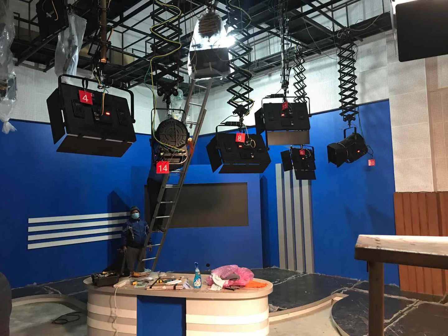 Simar Tv Studio Equipment Lights Igh Cri 32005600k Dmx512 Led Video