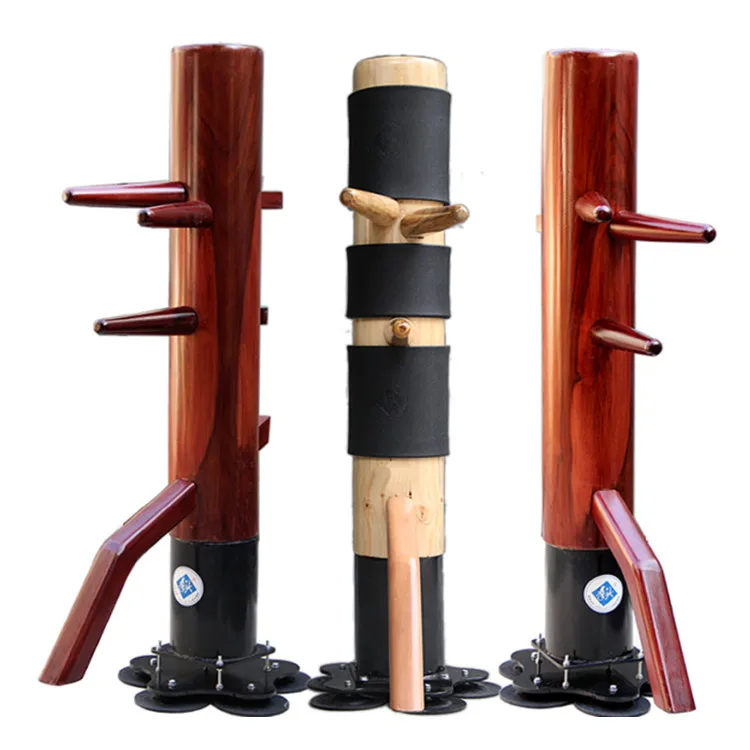 Dummy Home Martial Arts Equipment Training Device Kung Fu Wing Chun Wooden Man Dummy Mannequin Bois