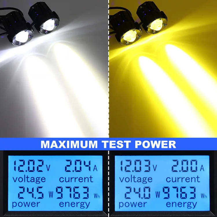 Newest 3.2 Inch 60w Mini Driving Light High Low Beam Dual Color 4x4 ...